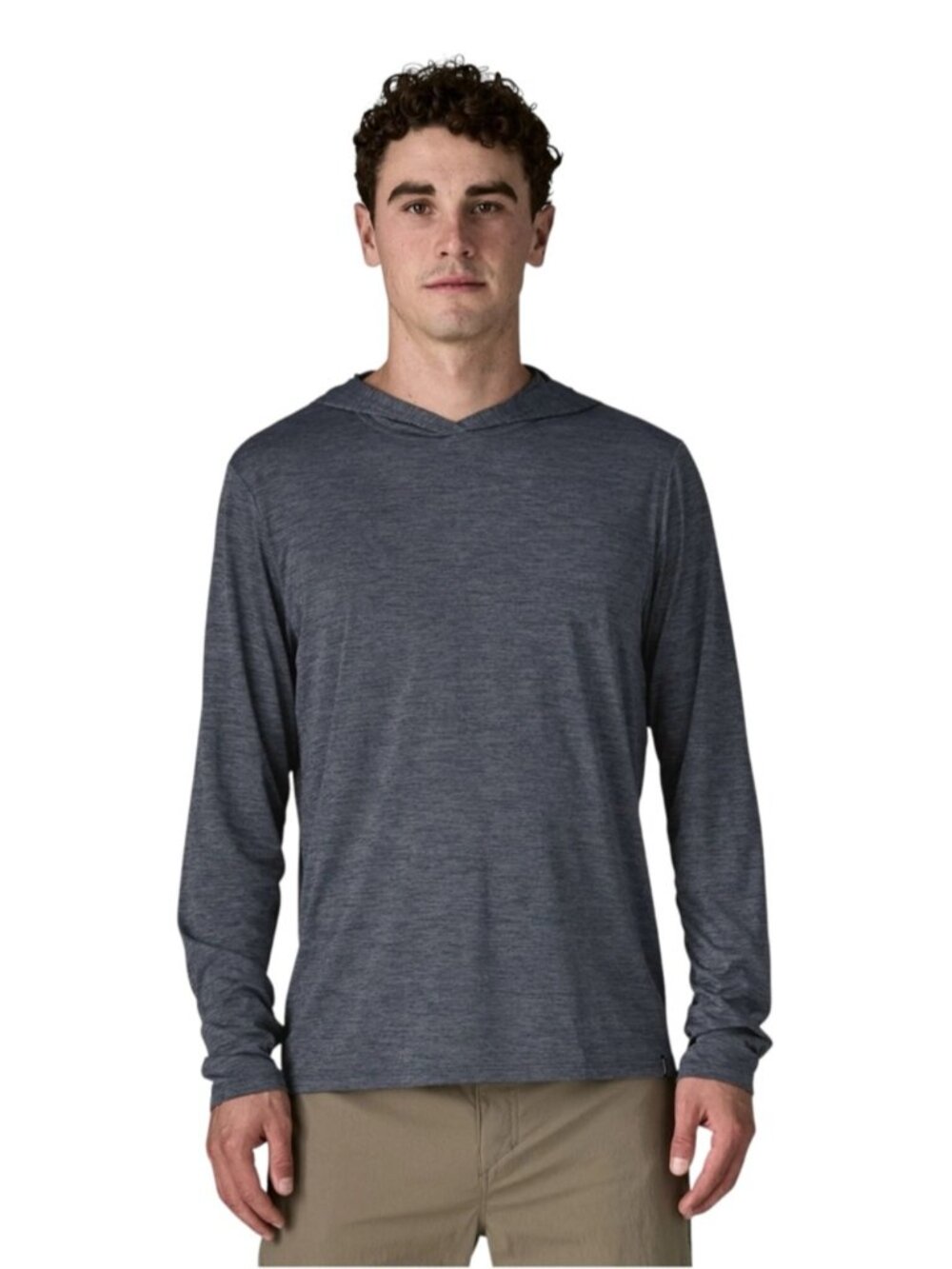 Patagonia Capilene Cool Daily Hoody Grey Blue Lightweight Men’s Small